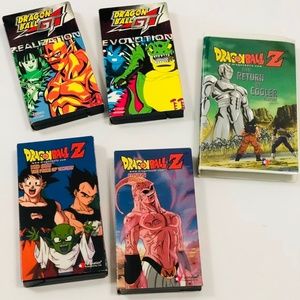 Dragonball Z/Dragonball GT VHS Lot of 5